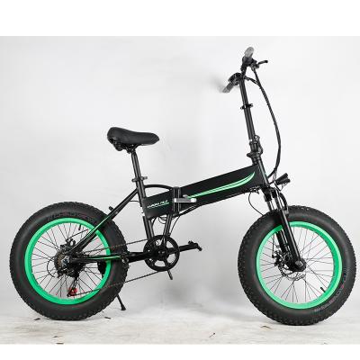 ODM Fat Tire Folding Electric Bike 1000w , 6Gear folding fat tire ebikes
