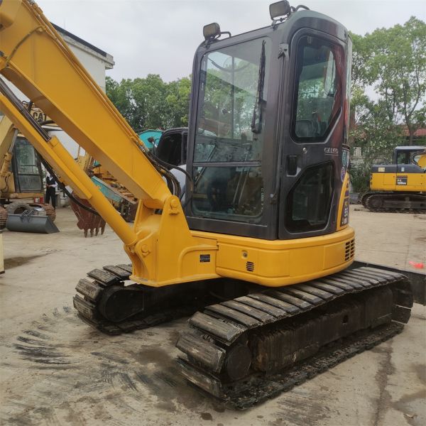 Japanese Komatsu PC55MR 5.5Ton Second Hand Mini Excavator with Original Hydraulic Pump