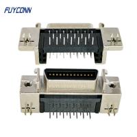 Type de carte PCB de SCSI 26 Pin Connector Female Right Angle avec le zinc Shell de serrure de conseil