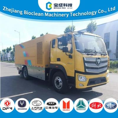 16 Ton Truck Mounted Street Sweeper Vehicle With Robust Body ZBJ5160TSL6
