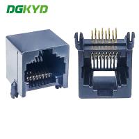 DGKYD5521188IWA1DY4 conector de malha RJ45 livre de luz de plástico completo 8P8C PBT material