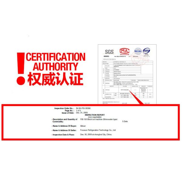 10 000 кг Пластинчатый ледовый станок для рыб из нержавеющей стали/Гальванизированный стальной корпус