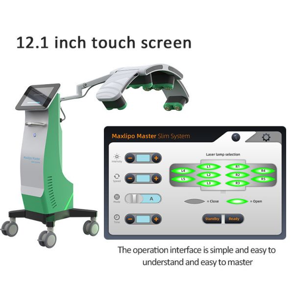 532nm 10D Fat Burning Machine , Handhold Laser Fat Removal Machine