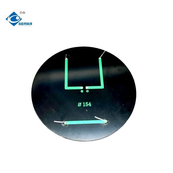 1.8W painel solar circular solar portátil solar Semi-flexível do carregador 5V dos sistemas de energia dos painéis ZW-Dia154-PET