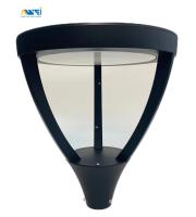 Lámpara urbana de bronce oscuro IP65 30W-110W lámparas de jardín LED 5 años de garantía 120lm/W Usado en jardines