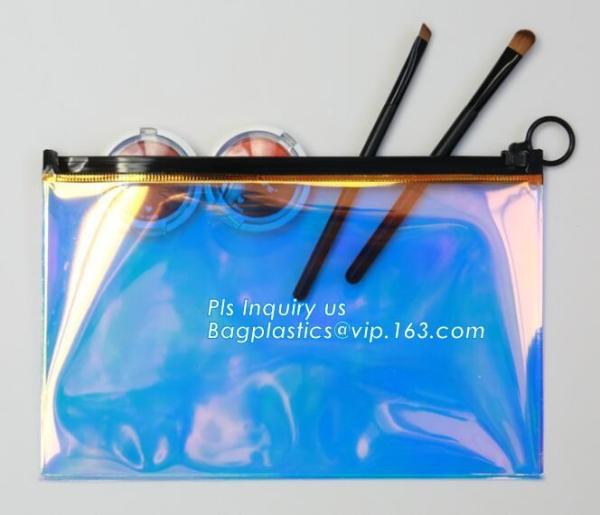 Matte Clear Soft Plastic Clothes Storage Bag Zip lock Slider Seal Reclosable Frost Zipper Packing Pouch For Cosmetic Pac