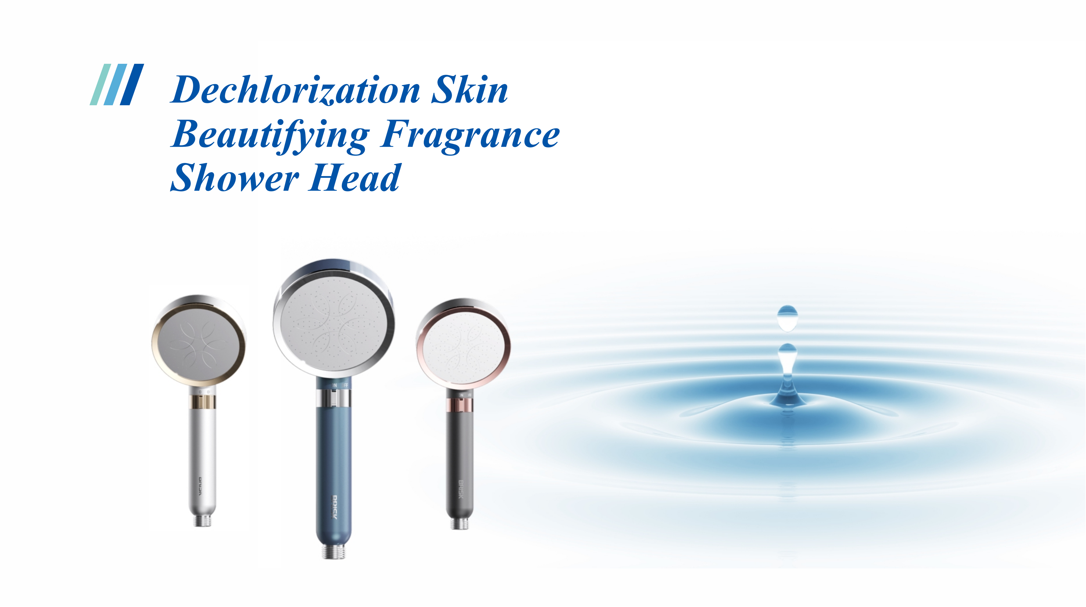BRISKSPRING Filtered Shower Head with Vitamin C Chlorine Removal, MSAP Anti-Scale Filter & High-Pressure Spray
