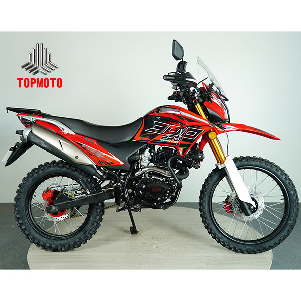 Red Black Street Dirt Bike Riding Motorcycle 271.3cc Off Road Machine