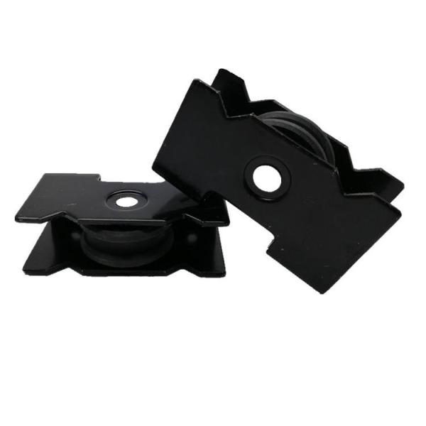 Door Hardware U Groove Nylon Pulley Wheel Steel Sliding Door Wheels for Mexico Market