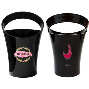 Reusable Plastic Champagne Ice Bucket 101oz Limited Edition Moet Chandon Cooler