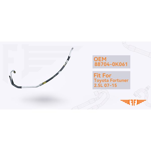 Hilux 88704-0K061 AC Toyota Air Conditioner Hose Fortuner 2.5L Suction Pipeline 07-15