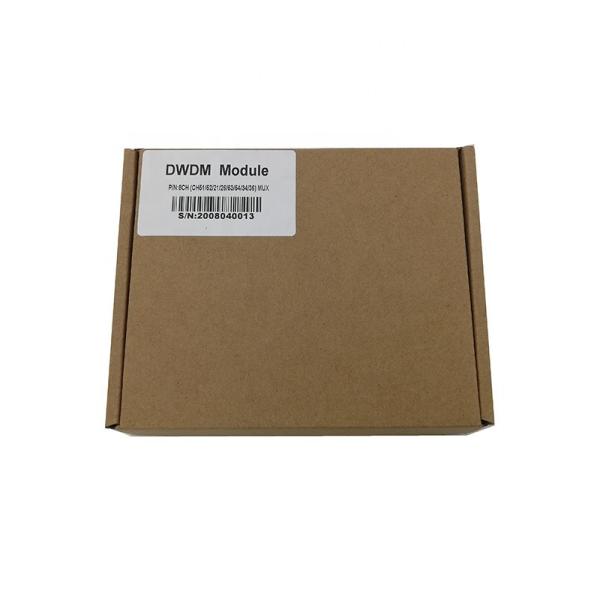 100G 8 Channel DWDM Mux Demux Module C Band And L Band