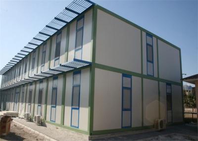 Recipiente modular moderno da casa - construção de aço galvanizada, painel de sanduíche