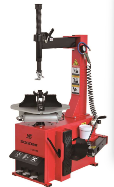 12 Inch To 24 Inch Tire Changer Equipment 7RPM Rotation Speed Truck Tyre Changer