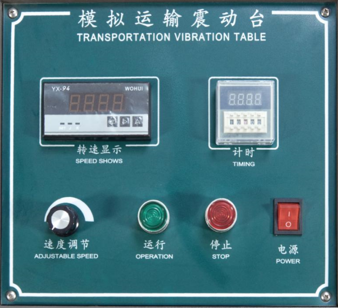 Button Type Vibration Test System Simulated Transportation Shaking Table Customized