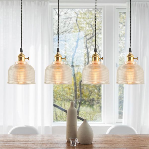 Glass cylinder pendant shade for Bar Coffee shop Restaurant Lighting Fixtures (WH-GP-25)