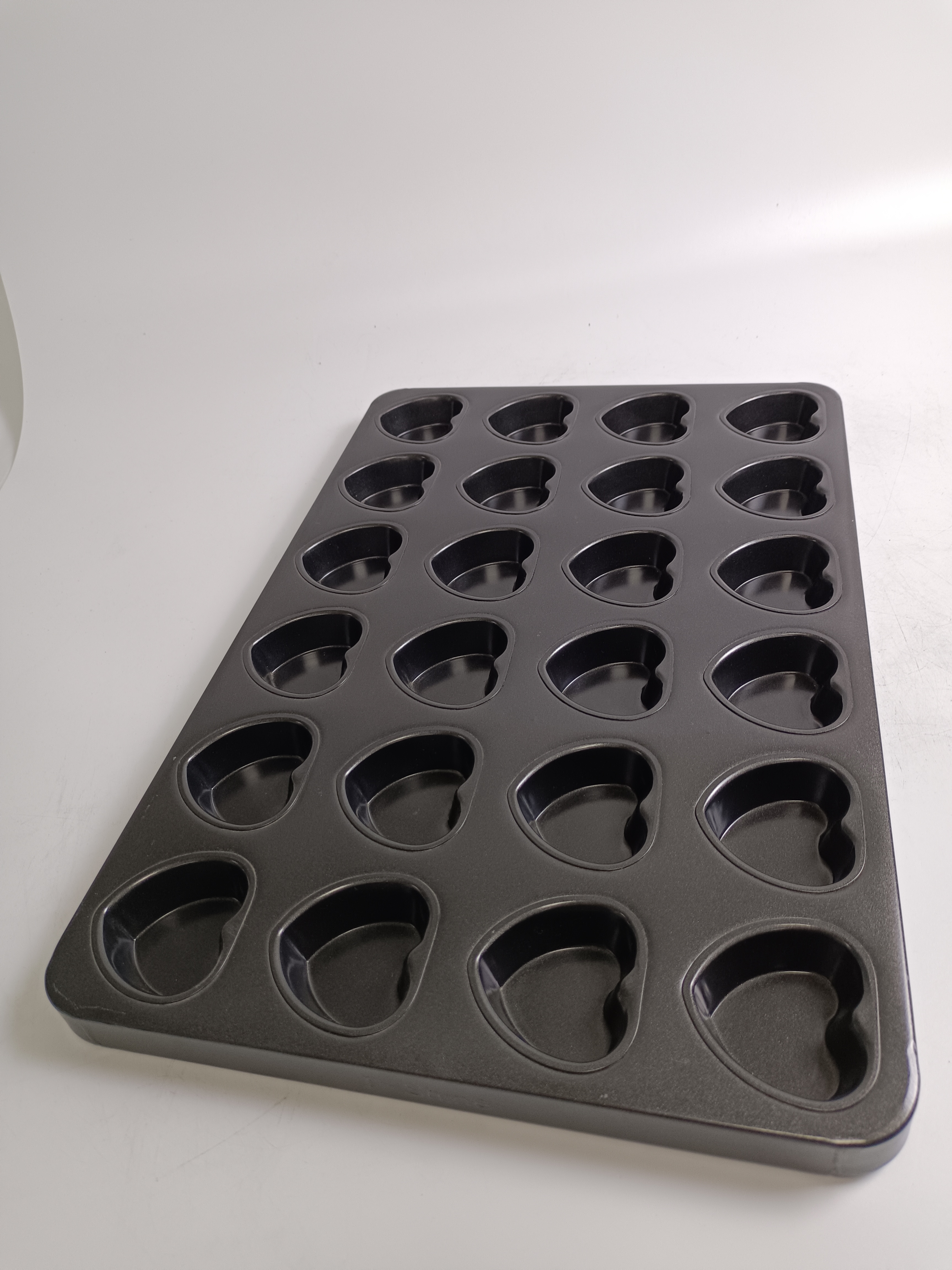 Поднос лотка булочки формы сердца чашки 600*400*30 Stickproof 24 алюминиевый