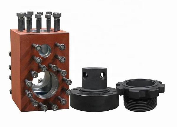 Mud Pump Valve Box Hydraulic Cylinder , Alloy Steel Fluid End Assembly  Module