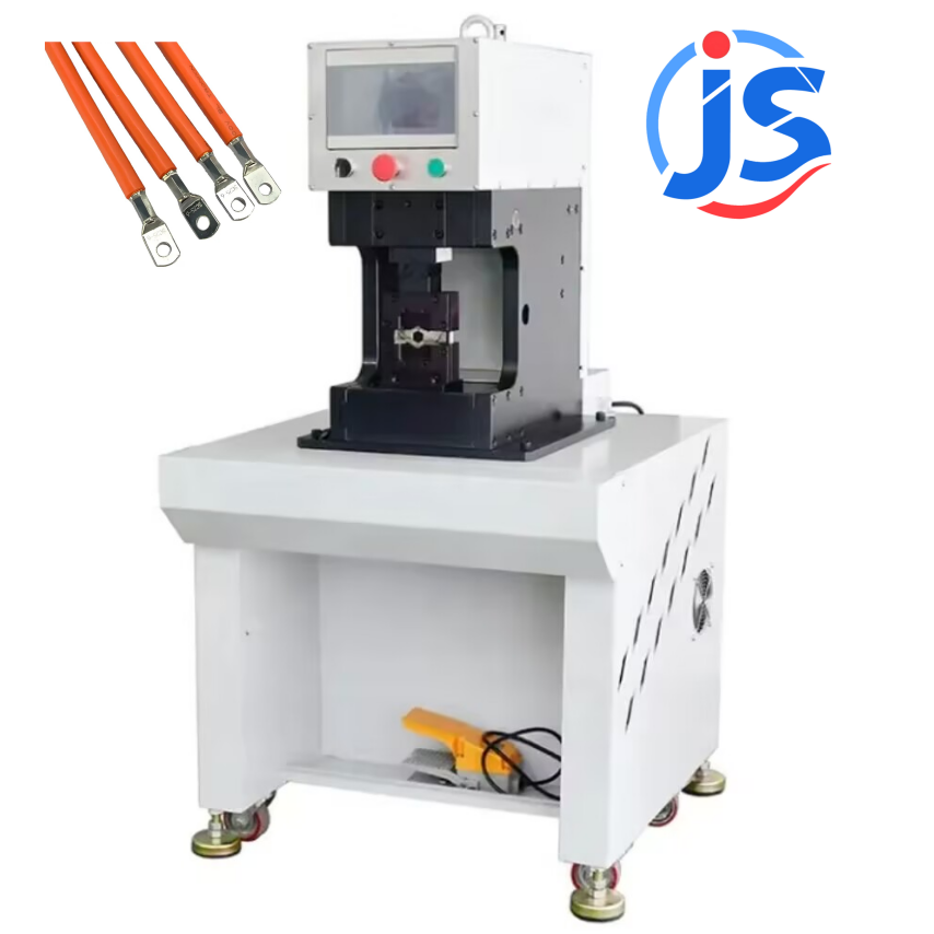 Heavy Duty Wire Terminal Crimping Machine 4 Ton Cable Crimping Machines 1250W With 30mm Stroke