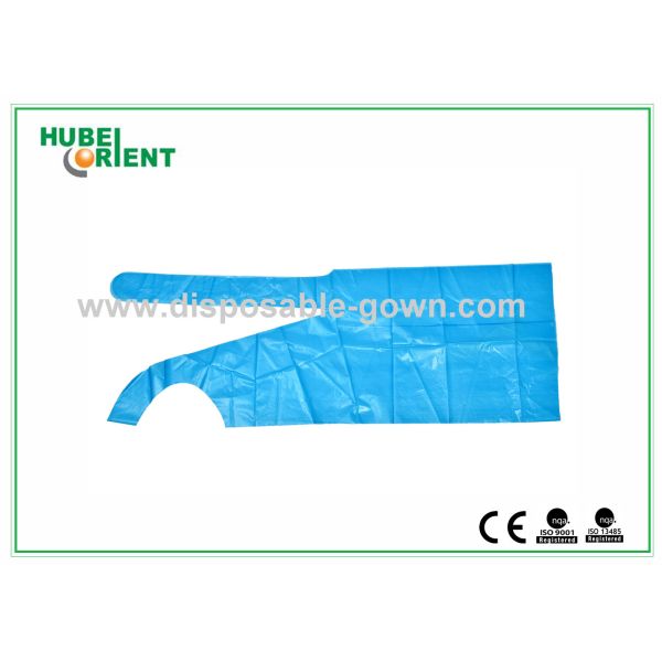 Disposable PE Aprons Waterproof Medical /Kitchen Apron PE Apron With Embossed Surface