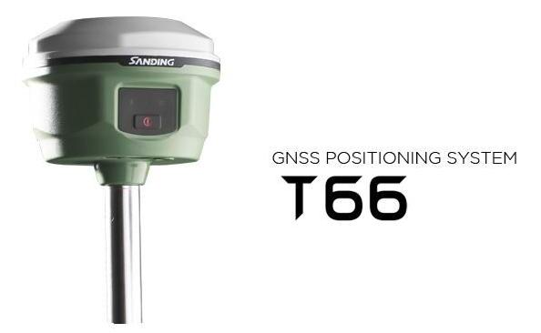 Sanding GNSS GPS Receiver T66 Smaller, Smarter & Powerful