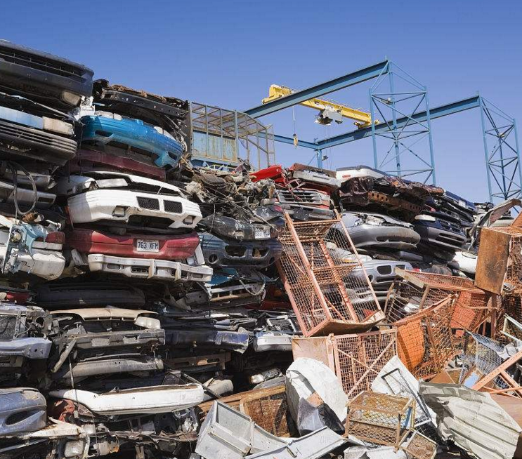 Large Size Hammer Crusher Machine , Scrap Metal Recycling Equipment Low Noise