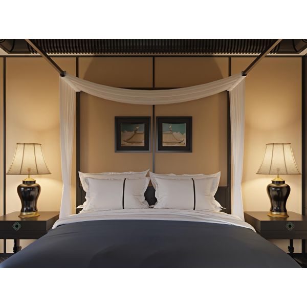 CUSTOM LUXURY NEW CHINESE STYLE SOLID WOOD FURNITURE SET | DURABLE MATTE FINISH, BESPOKE BED, DESK, SOFA & DINING SET FOR HOTEL, CLUBHOUSE & RESIDENTIAL PROJECTS