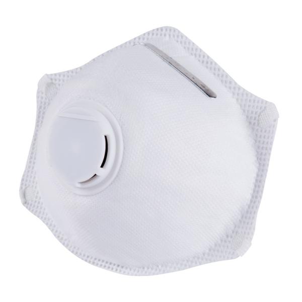 Antibacterial Valved Dust Mask High Filtration Capacity Anti Bacteria