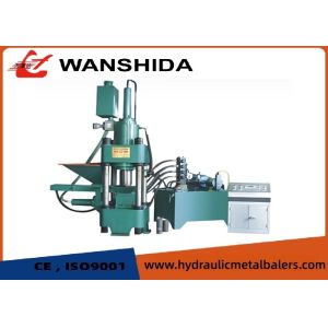 4000 kN Metal Briquetting Press with Large Ø140 × 300 mm Briquettes to Improve Melting Efficiency and Reduce Scrap Loss