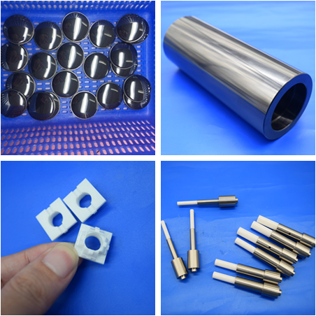 Ceramic Sheet  to Stainless Steel Metal Plate / Ceramic to Metal Parts