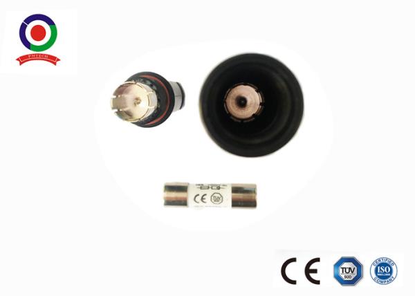 DC 1000V Inline PPO Black Solar Fuse Connector