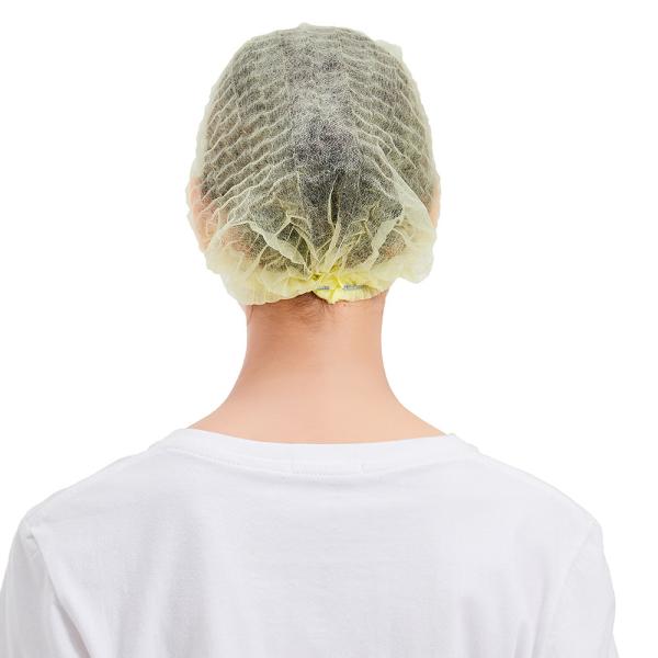 14gsm 16gsm Disposable Non Woven Cap 10gsm 12gsm 18 19 20'' 21'' 24''