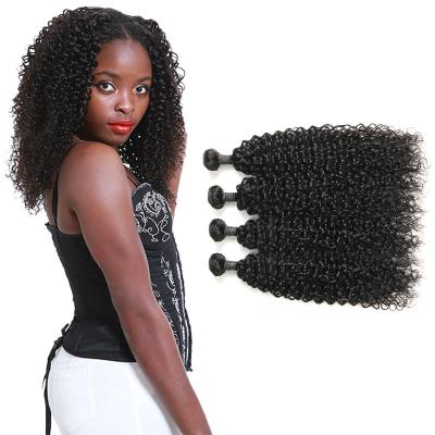 A onda de água lisa não processada faz crochê a trama limpa do cabelo nenhum cabelo sintético