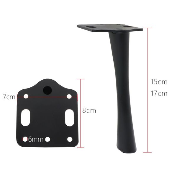 New Sofa Metal Legs Metal Furniture Accessories Anti-corrosion Furniture Leg Bed Cabinet Gold Sofa Parts