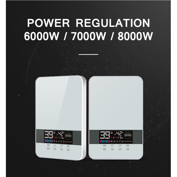 Instant Electric Tankless Hot Water Heater 8000W / 8500W Inductive Water Heater