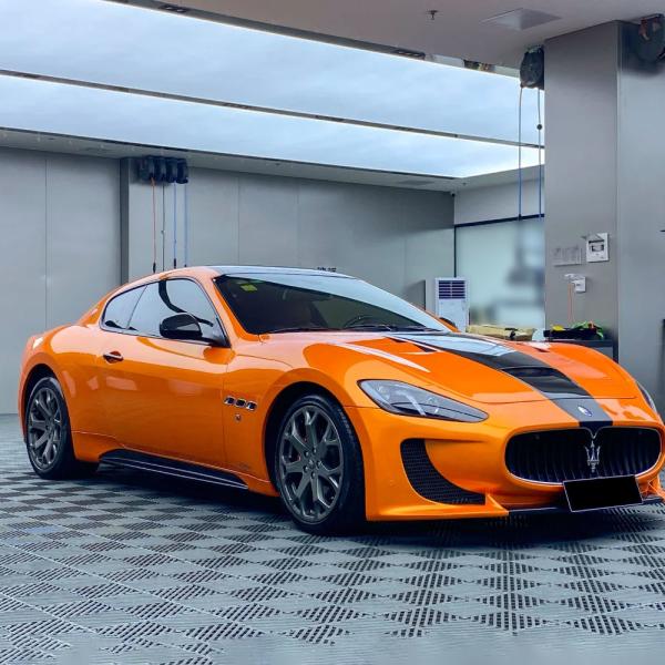 Gloss PET Racing Orange Color Vinyl Wrap Protective Film Full Car PPF