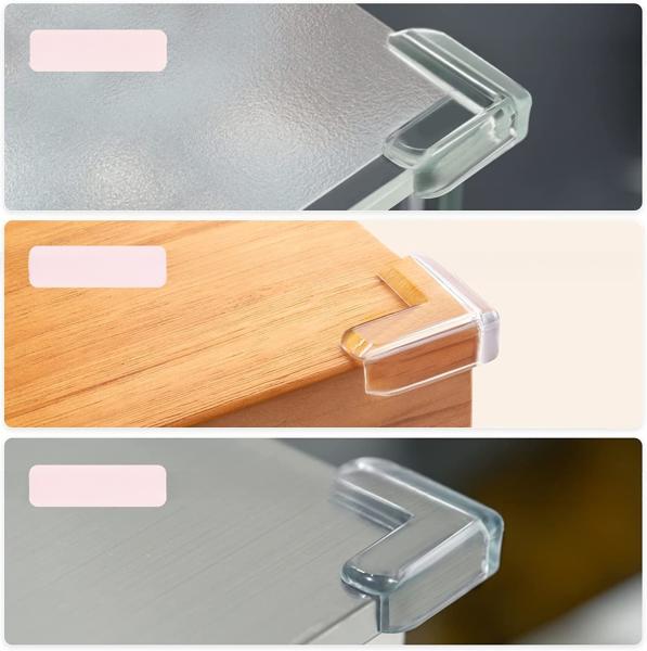 Baby Proofing L Shape Safety Corner Guards For Tables Clear Corner Protectors