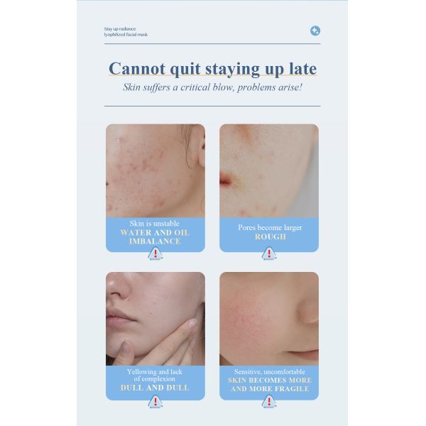 OEM ODM Guangzhou Masking Moisturizing Face Sheet Maskss Beauty Skin Care Freeze-dried Face Facial Mask