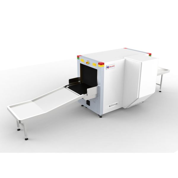 Dual view AT6550D X Ray Scanning Machine Baggage with medium tunnel size