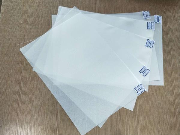 White Color Nylon Filter Cloth Mesh , Food Grade Nylon Mesh Fabric 120 Thread