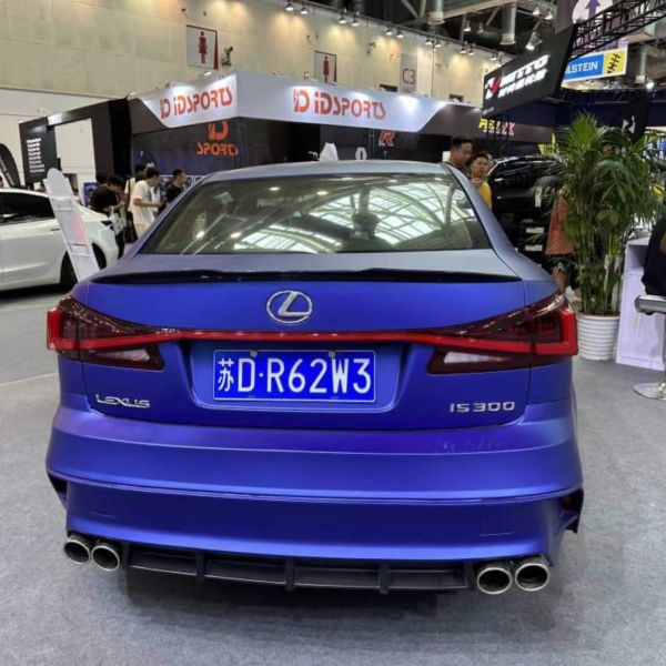 Factory Supply PP Material Car Rear Bumper for LEXUS IS250 2005-2012 Bumper Is250 Is300