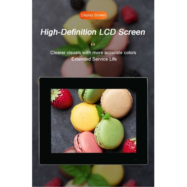 Embedded 15.6'' Capacitive IPS TouchScreen Display with IP68/69K Waterproof Industrial Fanless Monitor Panel Pc