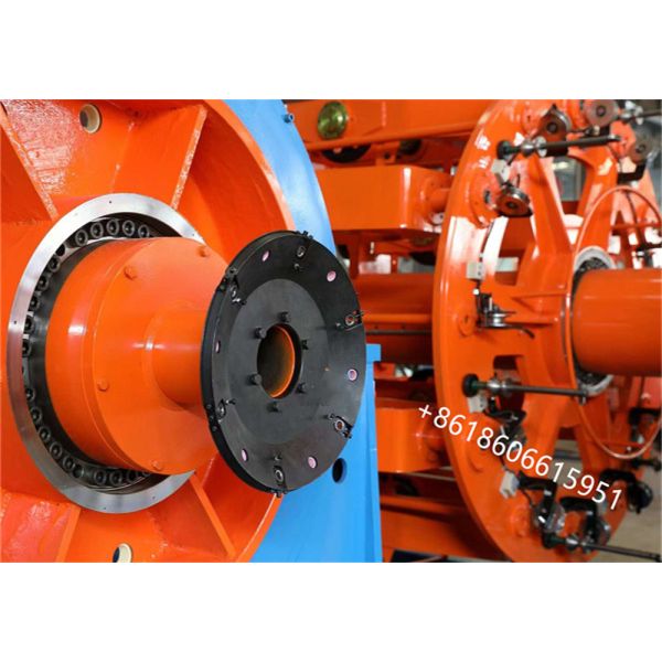 500/1+6+12+18 Stranding Machine Planetary Type Twisting Steel Wire Hysteresis Tension