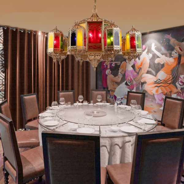 Mosque lighting design Chandelier Lamp Fixtures Restaurant Hotel Lighting (WH-DC-12)