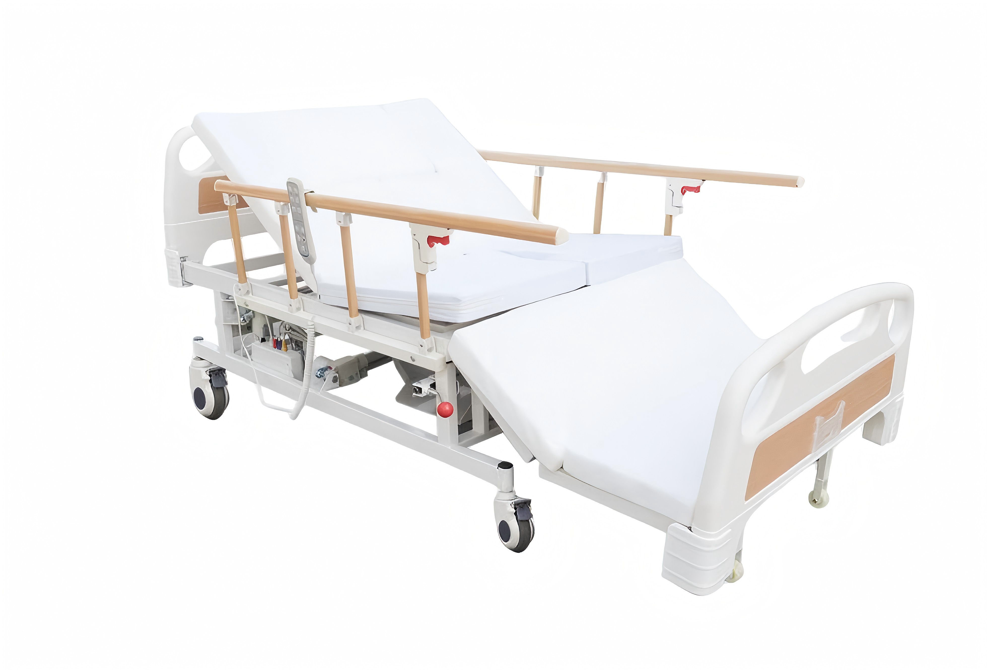 Electric Full-Function Turning Care Bed with Optional Wooden Headboard - Model F1 (Electric)