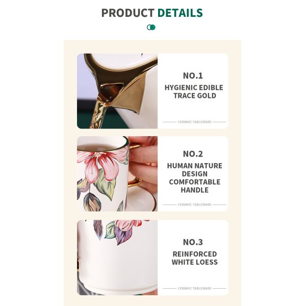 Чашка чая ODM OEM керамическая, персонализировала керамические кружки для домашнего оформления