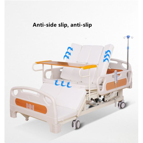 Length 2000mm Hospital Nursing Bed Remote Control Icu Hospital Bed