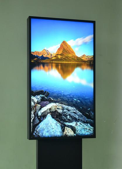 Double Sided 55 Digital Signage E-poster 2500 nits High Bright Store Window Display