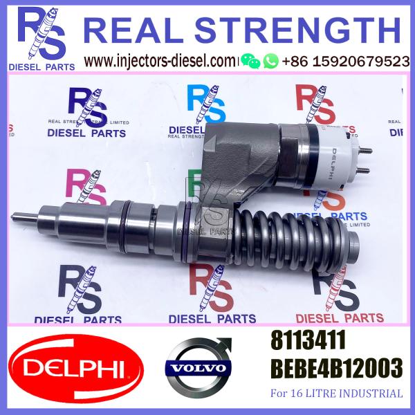 Inyector diesel BEBE4B12003 A3 de 8113411 V-O-L-V para espec. 345-385 HP de D12 3039 los E.E.U.U. 465