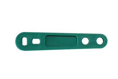 Plastic Green Oxygen Regulator Wrench , Nylon Oxygen Tank Wrench